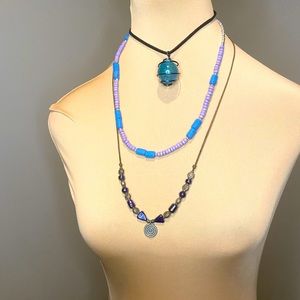 3/$20 90’s 3 three piece Bundle lot Necklaces Jewelry